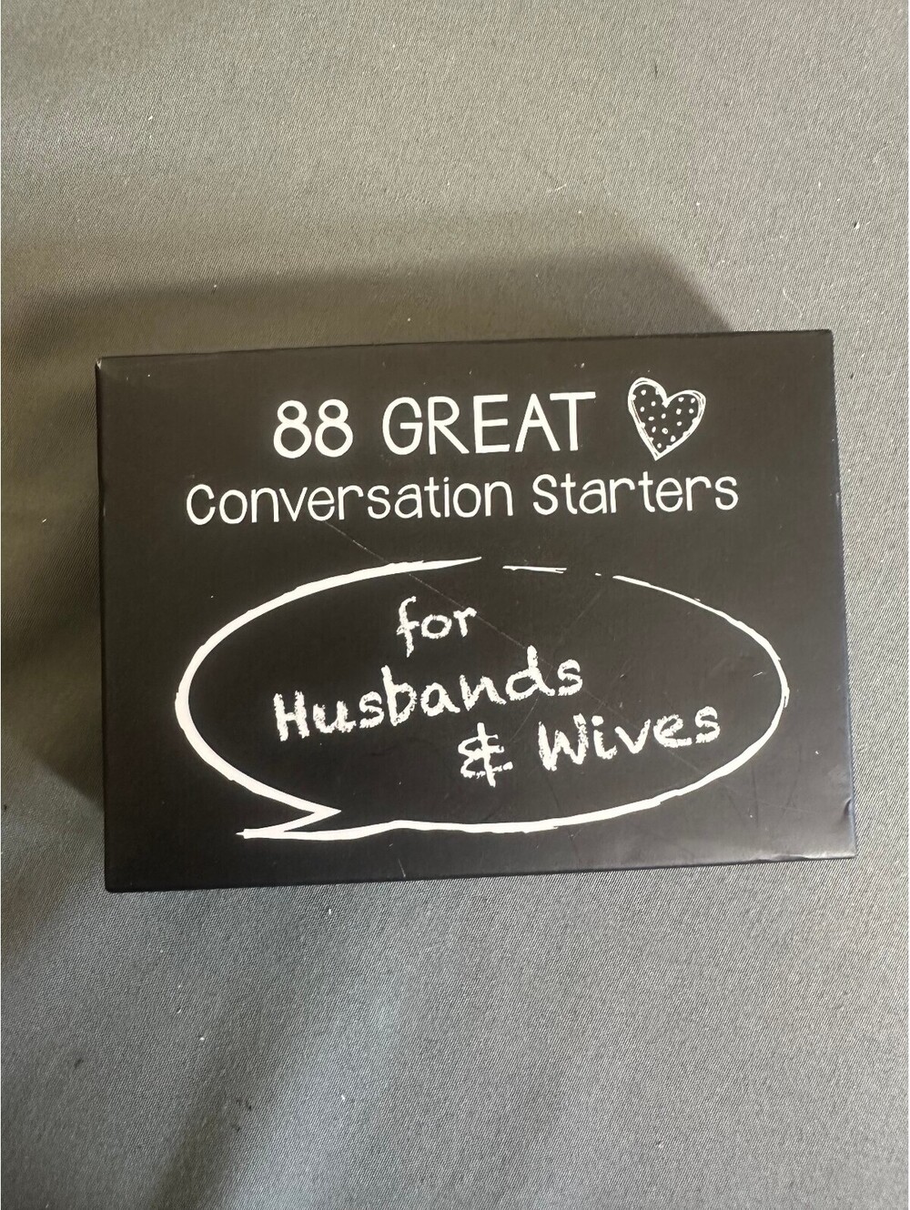 88 Great Conversation Starters For Husbands & Wives